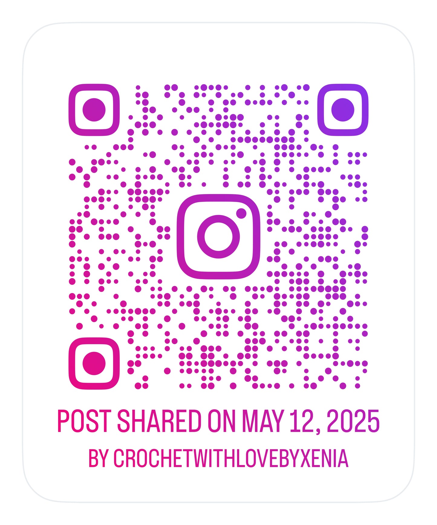 © 2025 BE MY BABY MINI Cardi 3-12mo Crochet Pattern