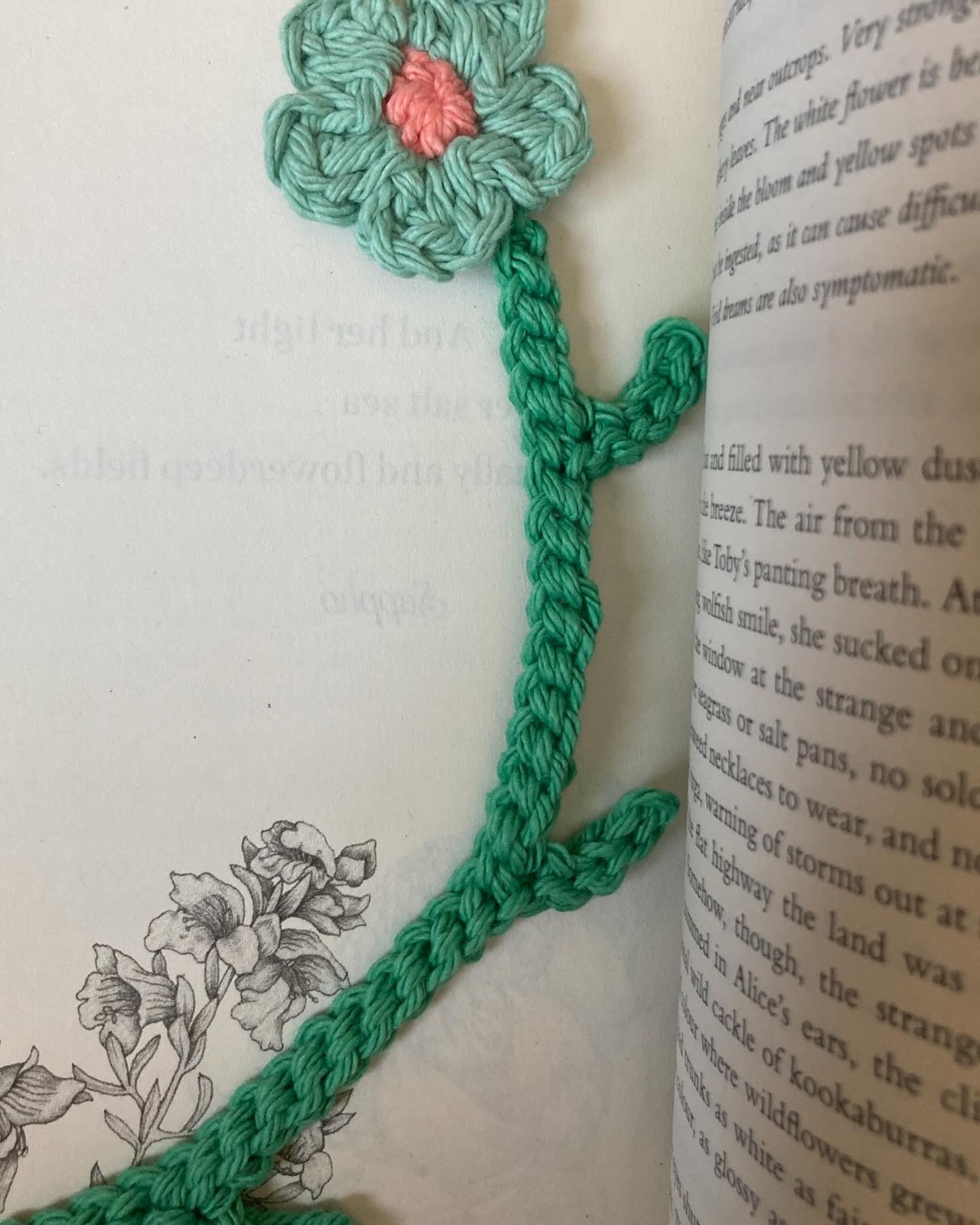 © 2025 BE MY BABY READ MY BABY Bookmark Crochet Pattern