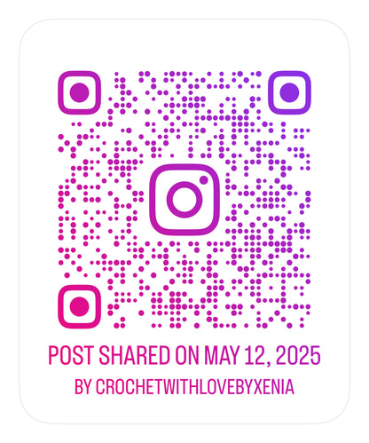 © 2025 BE MY BABY MINI Cardi 3-12mo Crochet Pattern