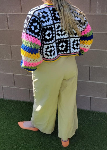 © 2025 BE MY BABY Oversized Cardi Crochet Pattern
